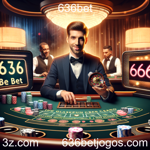 A Emoção do Cassino Ao Vivo no 636bet